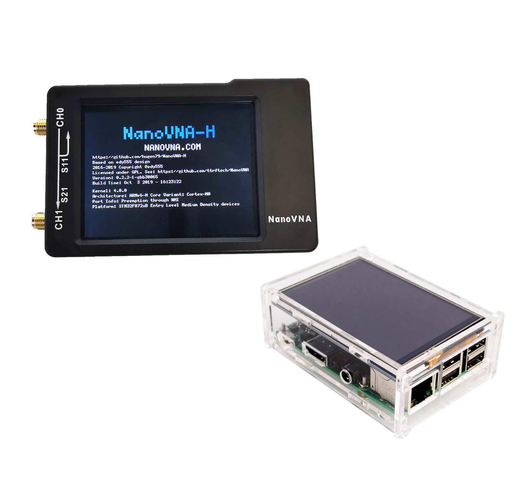 Running NanoVNASaver on RaspBerry Pi 3